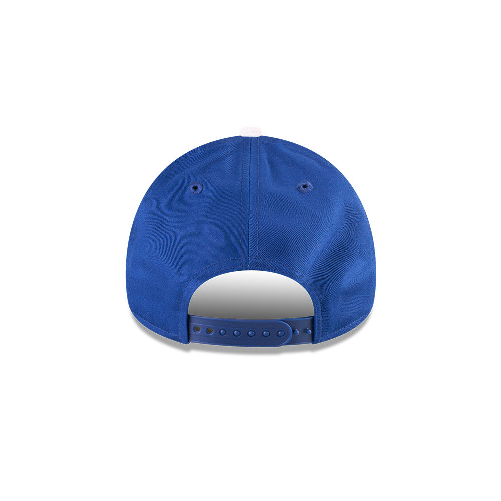 Canterbury-Bankstown Bulldogs Hat - 2025 Blue Flow 9Forty A-Frame NRL Snapback Cap - New Era